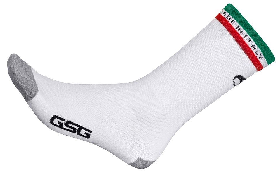 GSG racing sokker Asolo WHITE